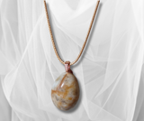 Elevate Your Style with a Beige Howlite Necklace on Trendy Beige Cord – Timeless Elegance for a Distinctive Look!